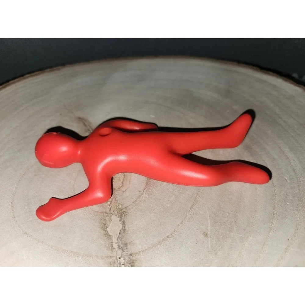 Suck UK~Dead Fred Pen Holder~Novelty Gift for Desktop Office Silicone Rubber Red